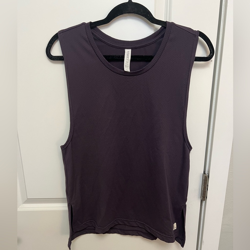 Vuori Deep Purple Women's Muscle Tee